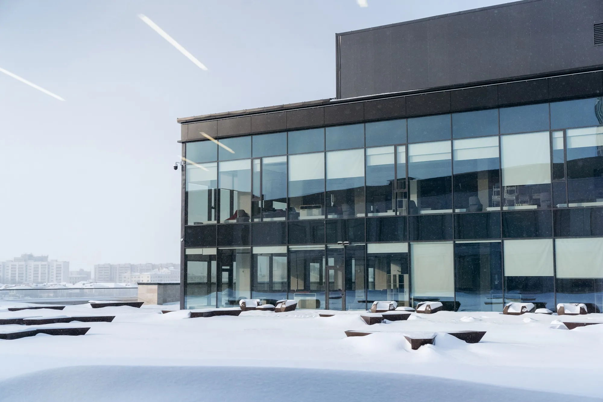 Витражное фасадное остекление 